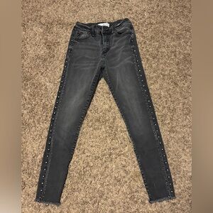 KanCan Black Studded Skinny Jeans